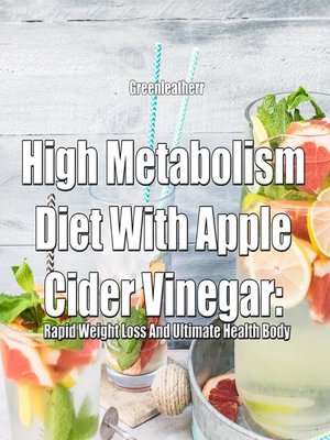 cover image of High Metabolism Diet With Apple Cider Vinegar